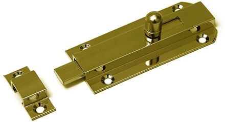 Praxis Profielschuif - Messing - 80x25 Mm