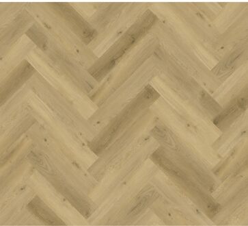 Praxis Pvc Vloer Ivory Naturel Oak - Visgraat - 4-zijdige V-groef - 5,5mm - 2,25m²