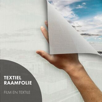 Praxis Raamfolie Textiel Wit 45x150cm