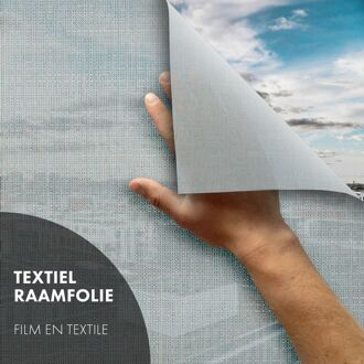 Praxis Raamfolie Textiel Zilver 45x150cm