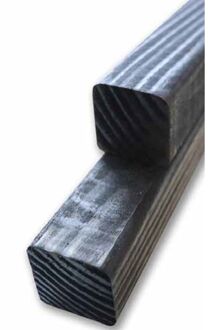 Praxis Regel Zwart 2,8x2,8x250cm