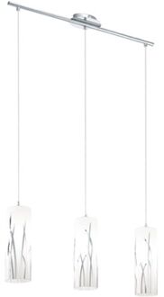 Praxis Rivato Hanglamp - E27 - 70,5 cm - Grijs/Wit