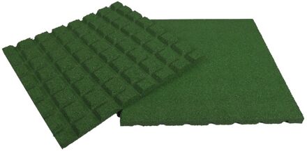 Praxis Rubberen Valtegel - Groen - 50x50 Cm - 25 Mm