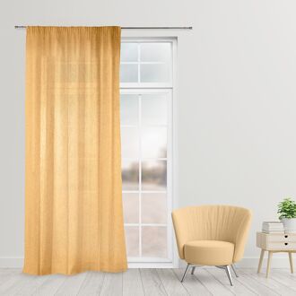 Praxis Sahara Vitrage Kant En Klaar Geel 140 X 245 Cm