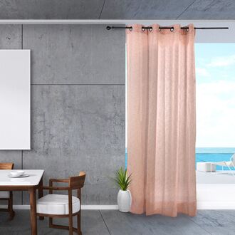 Praxis Sahara Vitrage Kant En Klaar Terra Cotta 140 X 245 Cm