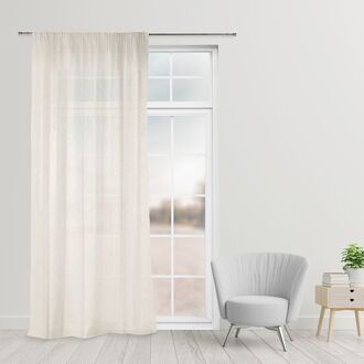 Praxis Sahara Vitrage Kant En Klaar Wit 140 X 245 Cm