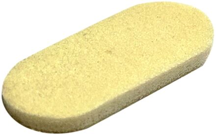 Praxis Schokdemper Wit Ovaal 20x8mm 24 Stuks