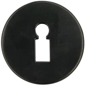 Praxis Sleutelplaat Aluminium Zwart 2 Stuks