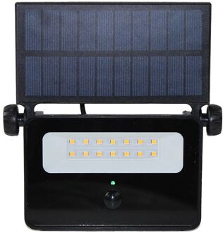 Praxis Solar Projector - Zwart - 8w - Met Sensor