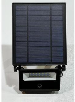 Praxis Solar Straler Zwart 16w Met Nachtlampje En Bewegingsmelder