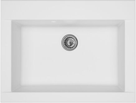 Praxis Spoelbak Hexo 1 Xl Bak 66x50x21cm Composiet Wit