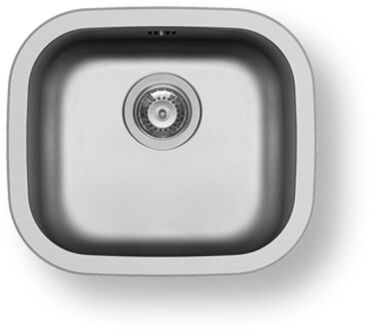 Praxis Spoelbak Kiba 405x465mm Rvs