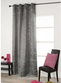 Praxis Stardust Verduisterend Kant En Klaar Gordijn Grijs 140 X 260 Cm