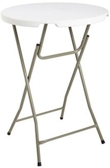 Praxis Statafel Party Staand Wit Ø80cm