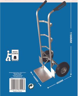 Praxis Steekwagen - 350x200mm - 150kg - Aluminium - Antiroest