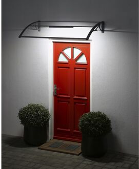 Praxis Superroof – Deurluifel Emma – Inclusief Led – Kunststof – Uv-bescherming - 140 X 74 Cm