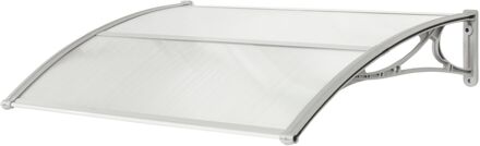 Praxis Superroof Deurluifel - Model Paris 1200 - Kunststof – Grijs – Uv-bestendig - 120 X 74 Cm