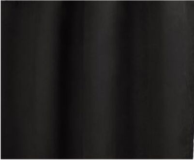 Praxis Sweet Lichtdoorlatend Kant En Klaar Gordijn Suède Canvas 145 X 260 Cm Zwart