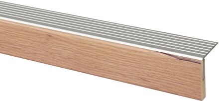 Praxis Trapafwerkprofiel - Licht Eiken - 10x50mm - 130cm