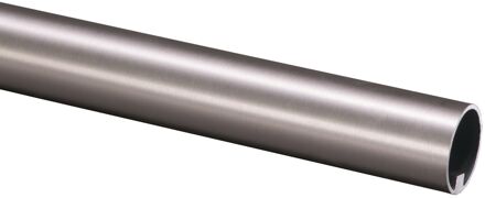 Praxis Trapleuning - Rvs-look - Geborsteld - 270cm - Ø 45mm