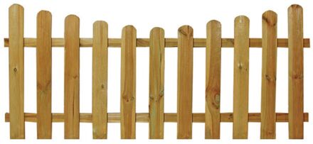 Praxis Tuinhek - Hout - 80x180cm - Groen