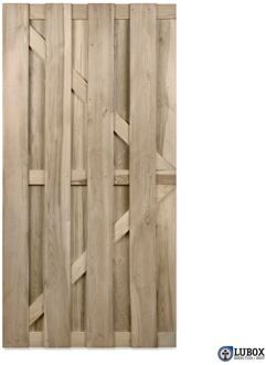 Praxis Tuinpoort Cardiff - Grenen - Groen - 90x180cm