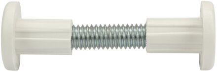 Praxis Universele Schroef Wit - 39x45mm - 4 Stuks