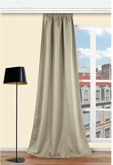 Praxis Verduisterend Kant En Klaar Gordijn Beige 140 X 250 Cm