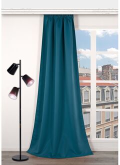 Praxis Verduisterend Kant En Klaar Gordijn Blauw 140 X 250 Cm