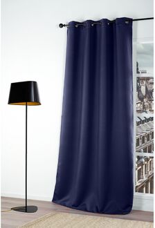 Praxis Verduisterend Kant En Klaar Gordijn Blauw 140 X 250 Cm