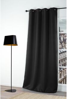 Praxis Verduisterend Kant En Klaar Gordijn Zwart 140 X 250 Cm