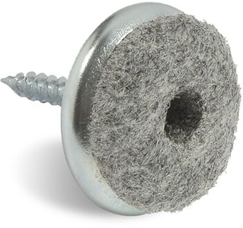 Praxis Viltglijder Met Schroef 25mm 24 Stuks