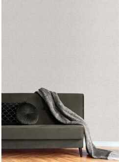 Praxis Vliesbehang Antibes An28203 - Lichtgrijs - 10,05m X 53cm