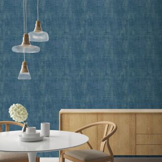 Praxis Vliesbehang Assorti 2022-2024 18586 - Blauw - 10,05m X 53cm