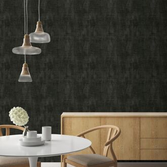 Praxis Vliesbehang Assorti 2022-2024 18589 - Zwart - 10,05m X 53cm