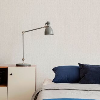 Praxis Vliesbehang Assorti 2022-2024 32279 - Parelmoer - Wit Met Lichte Zilveren Gloed - 10,05m X 53cm