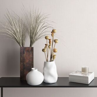 Praxis Vliesbehang Assorti 2022-2024 33332 - Wit Met Een Zweem Beige - 10,05 M X 53 Cm