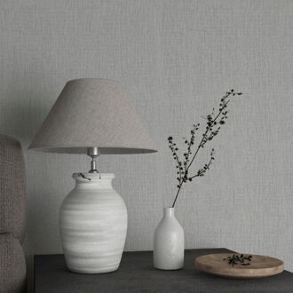 Praxis Vliesbehang Assorti 2022-2024 33964 - Middengrijs - 10,05m X 53cm