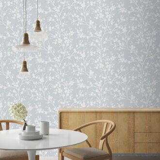 Praxis Vliesbehang Assorti 2022-2024 6812-30 - Middengrijs - Wit - 10,05m X 53cm