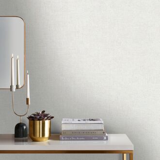 Praxis Vliesbehang Assorti 2022-2024 68771 - Offwhite Met Metallic Glans - 10,05m X 53cm