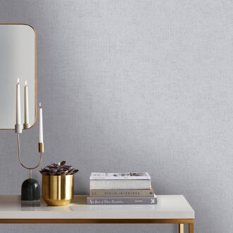 Praxis Vliesbehang Assorti 2022-2024 68772 - Lichtgrijs Met Metallic Glans - 10,05 M X 53 Cm