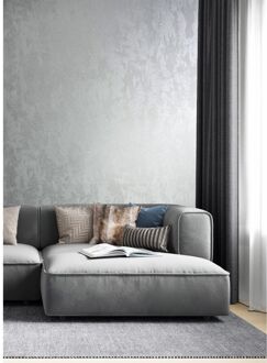 Praxis Vliesbehang City Romance 34275 - Zilver - Metallic - 10,05 M X 53 Cm