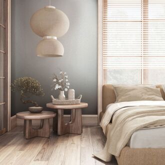 Praxis Vliesbehang City Romance 35109 - Licht Muisgrijs - Lichtgrijs - Zilver - Metallic - 10,05m X 53cm