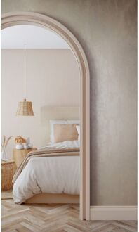 Praxis Vliesbehang City Romance 35133 - Zand - Vergrijsd Geelbruin - Metallic Zilvergoud - 10,05 M X 53 Cm