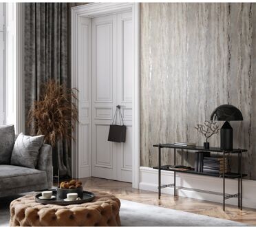 Praxis Vliesbehang City Romance 35159 - Grijs - 10,05m X 53cm