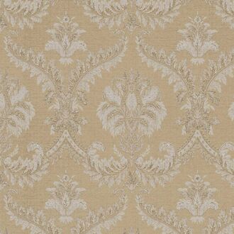 Praxis Vliesbehang Classic & Elegant 23603 - Goudgeel - Beige - 10,05 M X 53 Cm