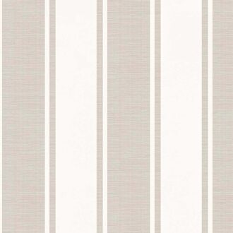 Praxis Vliesbehang Classic & Elegant 23673 - Off White - Metallic Beige - 10,05m X 53cm