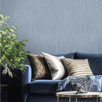 Praxis Vliesbehang Classic & Elegant 23686 - Lichtblauw - 10,05 M X 53 Cm