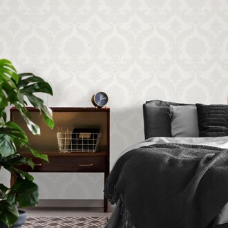 Praxis Vliesbehang Classic & Elegant 25720 - Off White - 10,05m X 53cm