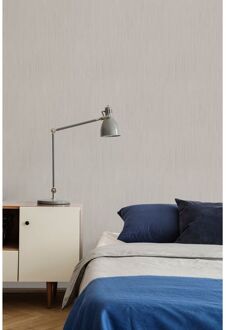 Praxis Vliesbehang Classic & Elegant 25792 - Wit Met Een Zweem Grijs - Metallic Glans - 10,05m X 53cm